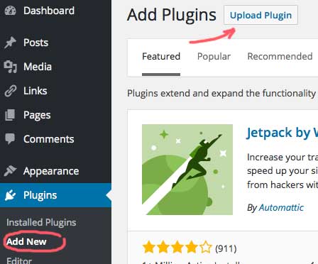 add-new-plugin-and-upload